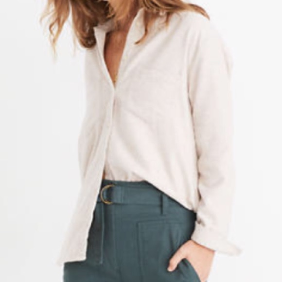Madewell Tops - MADEWELL Sunday Shirt in Speckle Size XXS